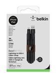 کابل لایتنینگ3متری Belkin DuraTek Plus Lightning To USB-A Cable With Strap