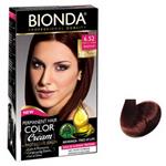 کیت رنگ مو بیوندا قهوه ای بلوطی شماره BIONDA 6.52