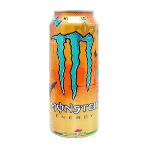 نوشیدنی انرژی زا طعم سیب و پرتقال کافئین دار 500 میل خاوتیک مانستر – monster