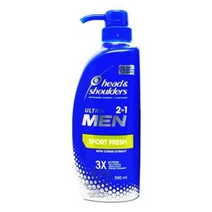 شامپو ضد شوره و نرم کننده با عصاره لیمو اسپرت فرش 550 میل هد اند شولدرز – head & shoulders