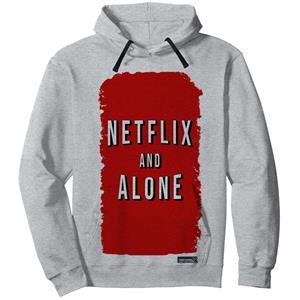 هودی مردانه 27 مدل Netflix and Alone کد MH1255 