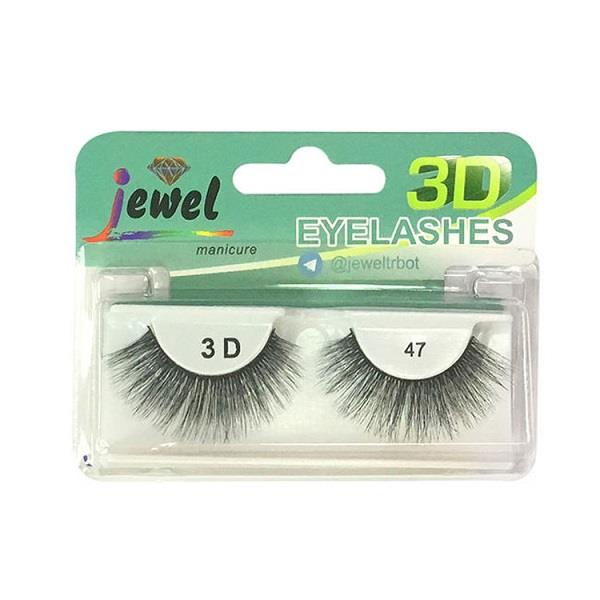 مژه مصنوعی 3D جویل شماره 47