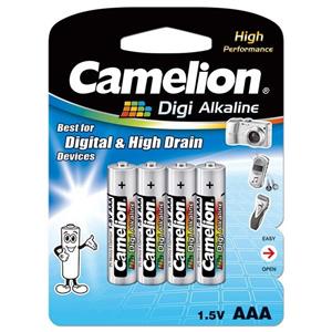 باتری نیم قلمی کملیون مدل پلاس آلکالاین Camelion Plus Alkaline AAA Battery