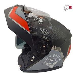 کلاه کاسکت فک متحرک راپیدو 950 طرح unit
