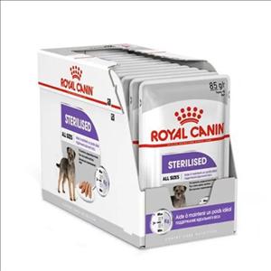 پوچ سگ عقیم شده رویال کنین Royal Canin Dog Sterilised Pouch وزن 85گرم بسته 12ع