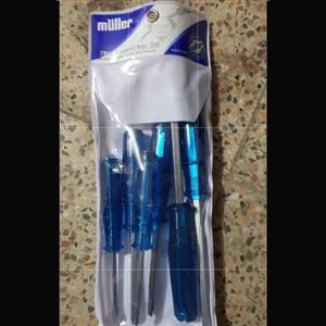 پیچ گوشتی کیفی 7 عددی ضربه خور مولر