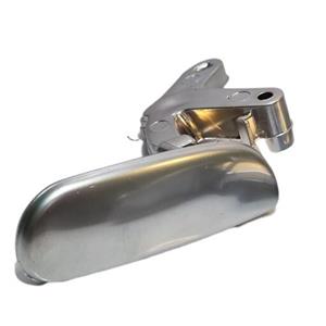 دستگیره پژو 206 استیل براق و مات.ست کامل 4 عددی. دستگیره استیل 206