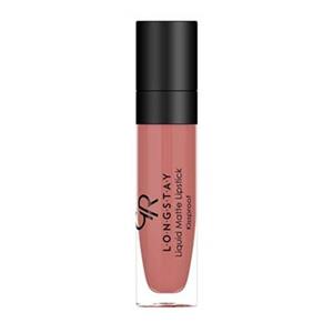 رژ لب مایع مات گلدن رز مدل LONG STAY شماره 39