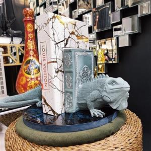 نگهدارنده کتاب رنگ آکرلیک ، یک محصول کاربردی برای میز مطالعه ، جلومبلی یا دفتر کار شما 