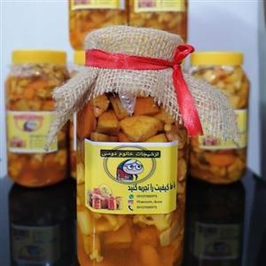 ترشی مخلوط وزن 1000گرم