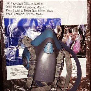 ماسک ایمنی نیم صورت 7502 3m همراه با فیلتر