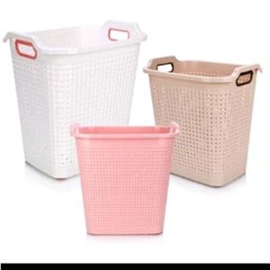 سبد رخت طرح مایا مستطیل چرخدار هوم کت.  سایز بزرگ