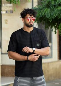 بلوز یقه کوبایی پارچه خارجی درجه یک رنگ بندی جذاب