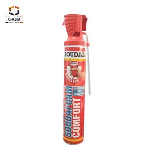 اسپری فوم پلی اورتان چندبار مصرف سودال 750 میلی لیتری SOUDAL GENIUS GUN Polyurethane Foam 