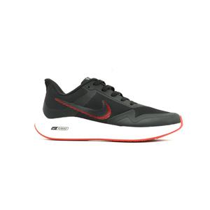 کفش اسپرت مردانه نایک ایر زوم وینفلو NIKE RUNNING AIR ZOOM WINFLO BLACK & REED