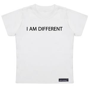 تی شرت آستین کوتاه پسرانه 27 مدل I Am Different کد MH966 