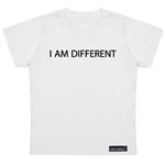 تی شرت آستین کوتاه دخترانه 27 مدل I Am Different کد MH966