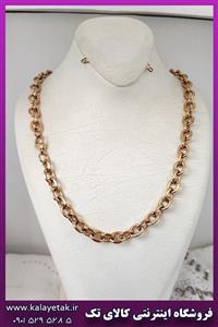 زنجیر آجری رولو طلایی استیل