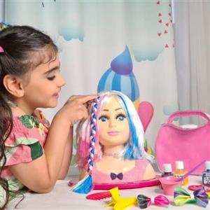 عروسک نیم تنه پیرایش مو ویانا
