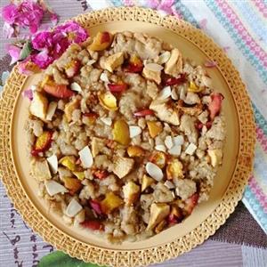 کیک کرامبل میوه ای خانگی