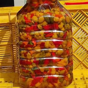 ترشی زیتون شور هسته دار وزن 1000 گرمی