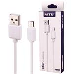 کابل میکرو یو اس بی فست شارژ NITU NT-UC080 2.4A 1m