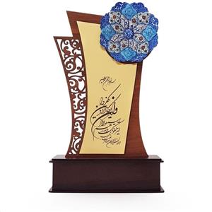 تندیس دانش آموز مشبکی و یا مینا کاری پشفاب ونیکاد و گلدانی مناسب برای هدیه و یاد بود و دکوری و کادویی صنایع دستی سایروس