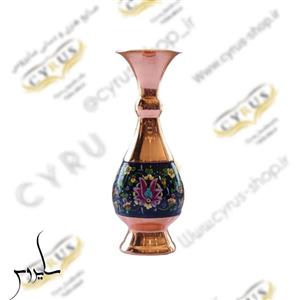 تندیس دانش آموز گلدان 16 مس و پرداز نقاشی یاد بود و دکوری و کادویی و هدیه صنایع دستی سایروس تندیس 