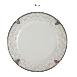پیش دستی میوه خوری چینی پارس مدل 603 گرد کد 19