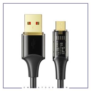 کابل شارژ میکرو 3 آمپر مک دودو Mcdodo Micro USB Transparent Data Cable CA-2100