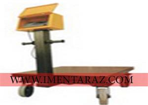 باسکول دیجیتال 1 تنی چرخ دار