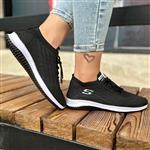 کتانی دخترانه SKECHERS مشکی کد 14705