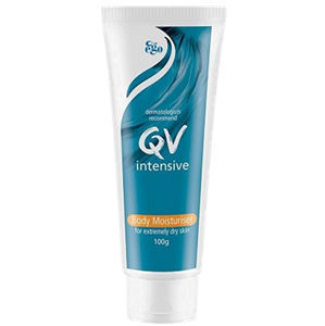 کرم مرطوب کننده بدن اینتنسیو کیووی ایگو 100 گرم QV Intensive Body Moisturiser 100g