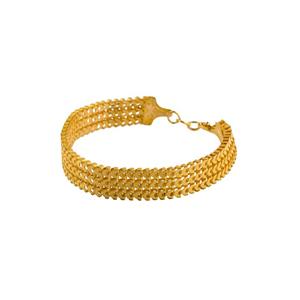 دستبند طلا 18 عیار  گالری طلاچی مدل سورنتو 