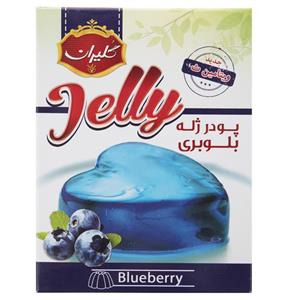 گلیران پودر ژله بلو بری 100 گرمی Goliran Blueberry Jelly Powder 100gr