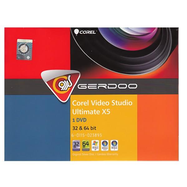قیمت و خرید مجموعه نرم‌افزار گردو Corel Video Studio Ultimate X5 Gerdoo Of Softwares Corel Video