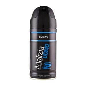 اسپری بدن مردانه مالیزیا مدل اسکای لاین 150 میلی لیتر Malizia Uomo Skyline Body Spray for men 