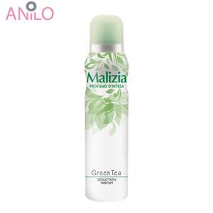 اسپری بدن زنانه گرین تی مالیزیا 150 میلی لیتر Malizia Green tea deodorant 