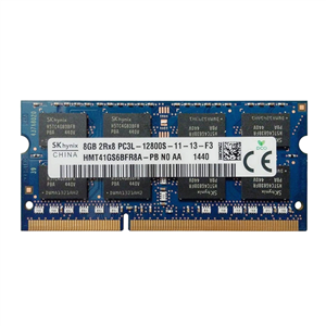 رم لپ تاپ اس کی هاینیکس مدل 1600 DDR3L PC3L 12800S MHz ظرفیت گیگابایت SKhynix 12800s RAM 8GB 
