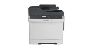 پرینتر چندکاره لیزری رنگی لکسمارک مدل CX317dn Lexmark Multifunction Color Laser Printer 