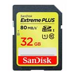 SanDisk SDHC Extreme Plus 533X U1- 32GB