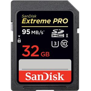 کارت حافظه ی SDHC سن دیسک Extreme Pro با ظرفیت 32 گیگابایت SanDisk SDHC Extreme Pro 633X - 32GB