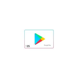 گیفت کارت 25 دلاری گوگل پلی امریکا Google Play USD Gift Card 