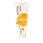 کرم ضد آفتاب شون SPF 50 بدون رنگ مناسب پوست های معمولی تا خشک