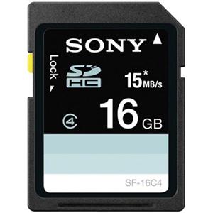 کارت حافظه ی SDHC سونی کلاس 4 - 16 گیگابیت Sony SDHC Class 4 - 16GB