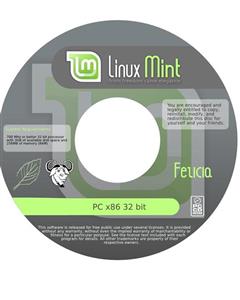 Linux Mint 18.2 Sonya KDE 32bit DVD 