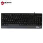 D-net DT-996 Multimedia Back-Light Keyboard کیبورد مولتی مدیا