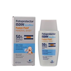 ضد آفتاب کودک مینرال  فیوژن فلویید فتوپراتکتور SPF 50+ ایزدین Fotoprotector Fusion Fluid Mineral Baby SPF50
