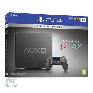 کنسول سونی مدل PlayStation 4  باندل Limited Edition Days of Play ظرفیت 1 ترابایت ریجن 1 Playstation 4 Slim 1TB Days of Play Limited Edition - R1 - CUH  2115B