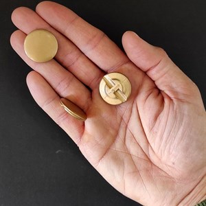 دکمه مدل مازراتی پودری کد P-L110 بسته 8 عددی